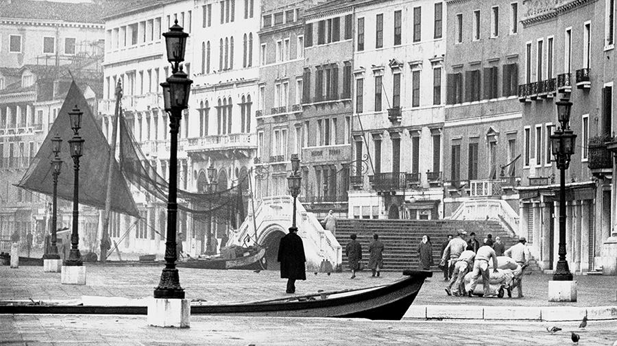 Venice. Riva degli Schiavoni, 1962