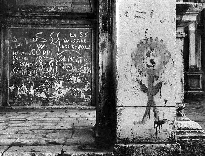 Venice. Behind the Scuola Grande of St Rocco, 1956 c.