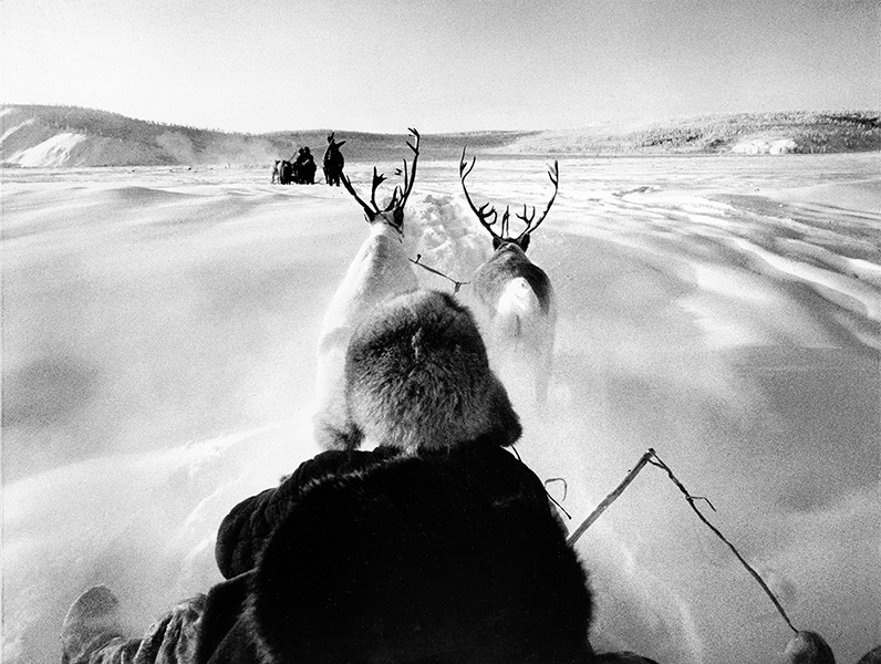 Siberia. 65° degrees below zero, 1964